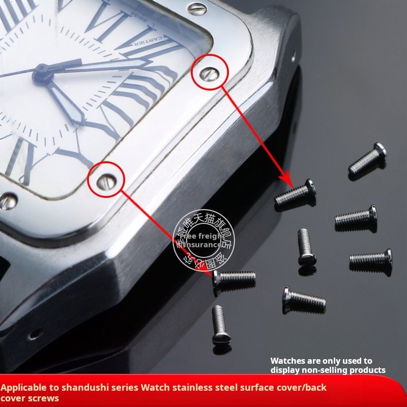 Cartier Watch Tank - Solid Stainless steel Screw For Cartier