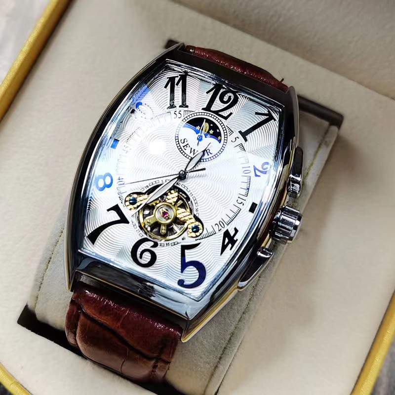 SEWOR Mechanical Watch Men Gol - Seiko Watch Presage review and price