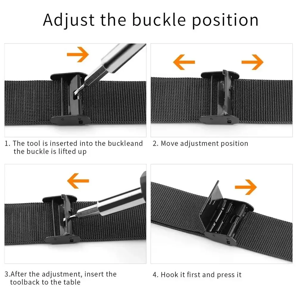 Metal Bands for Huawei Band 6/ - Mesh Strap Metal review and price