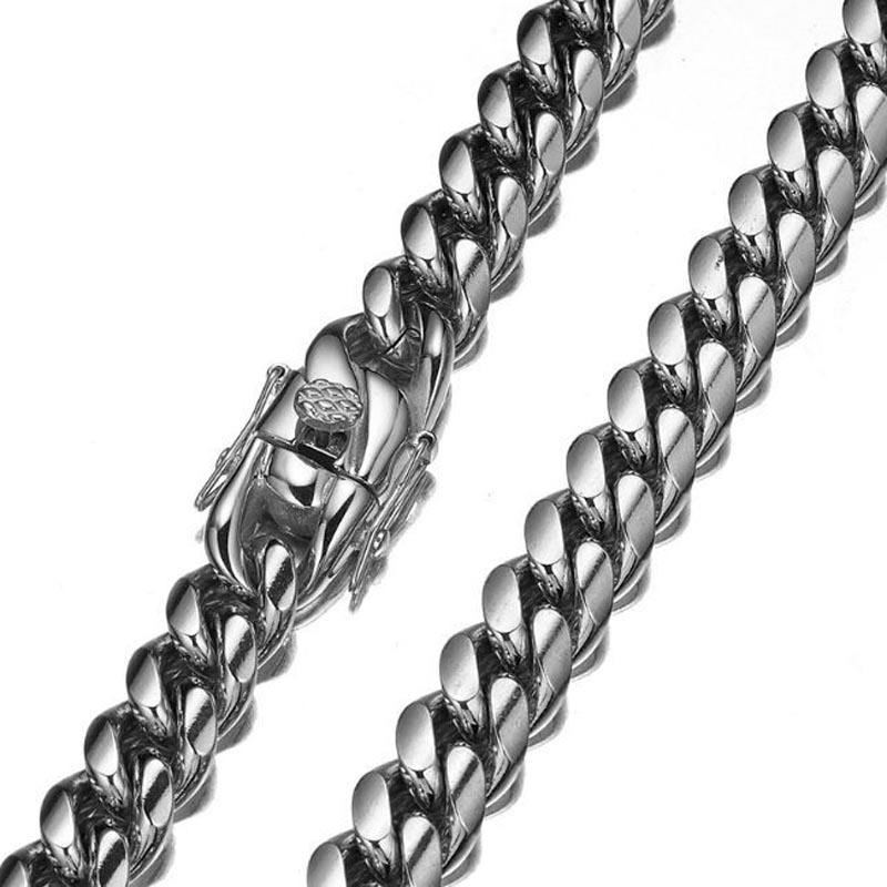 316L Stainless Steel Miami Cur - Butterfly Clasp Deployant review and price