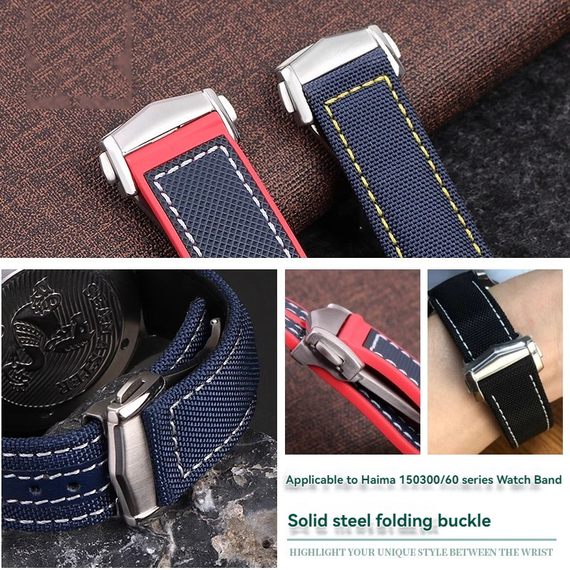 Watch Buckle for Omega Seamast - Canvas Strap Watch review and price