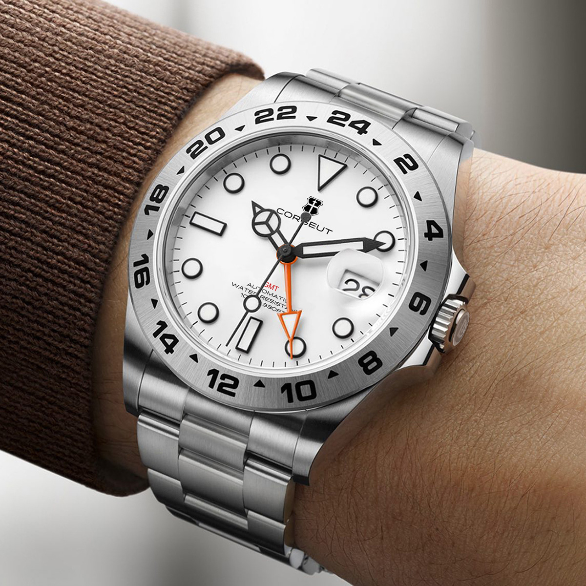 Custom Luxury 39mm NH34 Automa - Stainless Bracelet Diver review and price