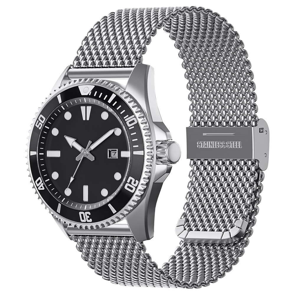 18mm 20mm 22mm 24mm Bands Univ - Mesh Strap Metal review and price