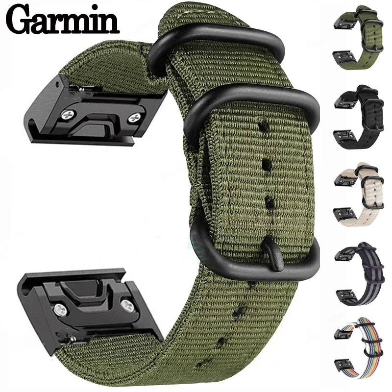 Canvas Nylon Strap for Garmin  - Canvas Strap Watch review and price