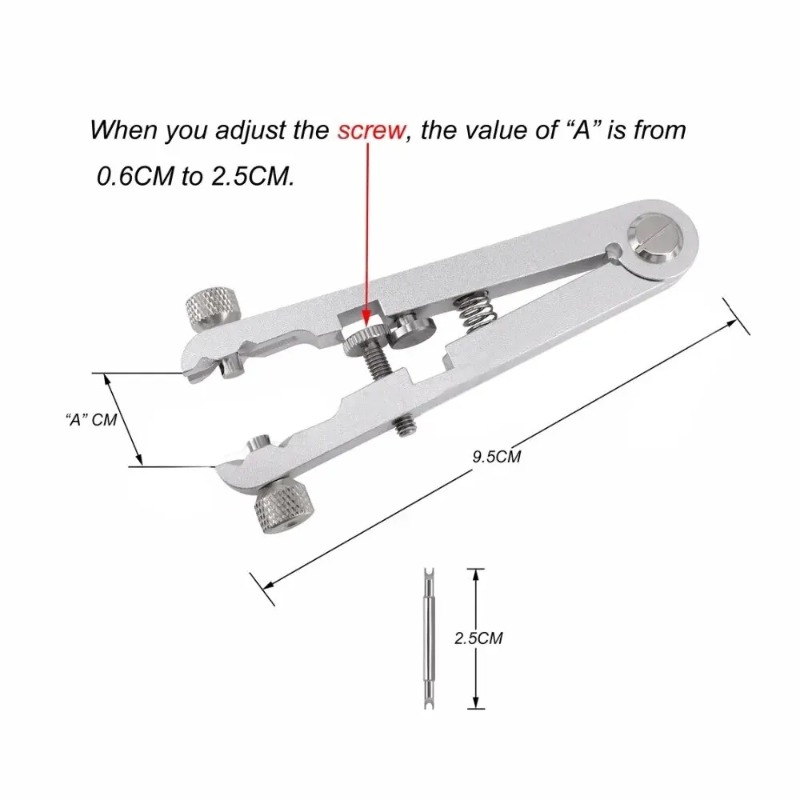 Aluminum Alloy Watch Band Remo - Spring Bar Tool Set review and price
