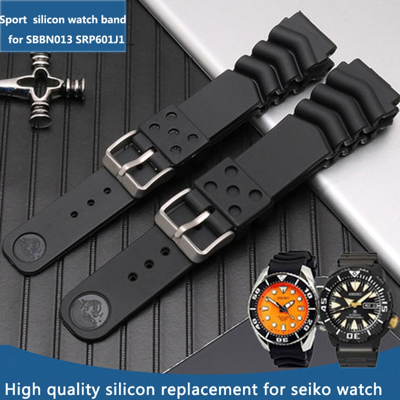 Sports silicone rubber watch b - Seiko Watch 5 Sports review and price
