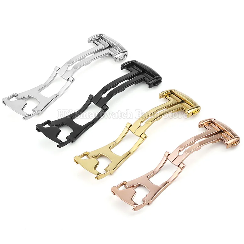 16mm 18mm 20mm Metal Watch Ban - Butterfly Clasp Deployant review and price