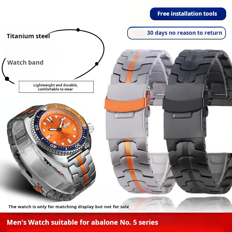 22mm For Seiko canned abalone  - Seiko Watch 5 Sports review and price