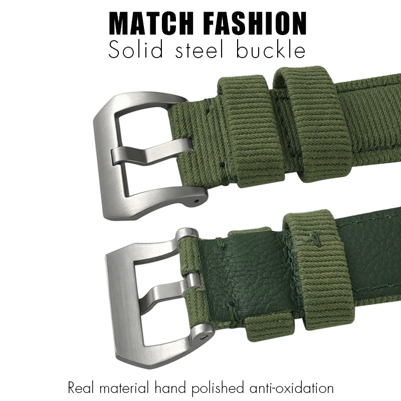 for Panerai 24mm New Nylon Wat - Canvas Strap Watch review and price