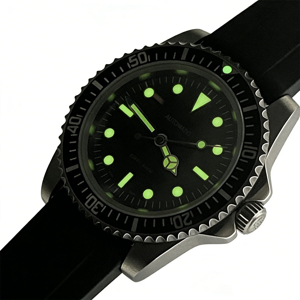 39.5mm Diver Retro Watch Sapph - Tropic Strap Vintage review and price