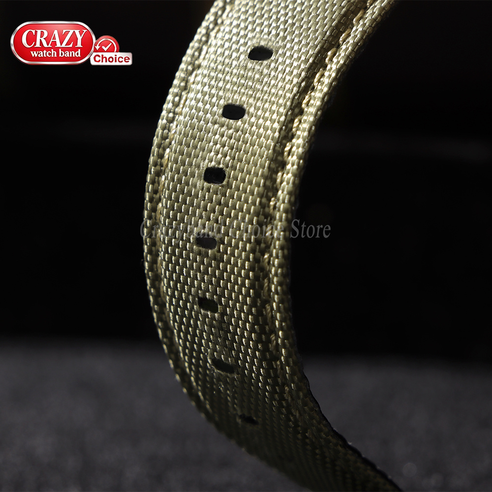20mm 22mm Canvas Leather Weave - Leather Strap Quick Release review and price