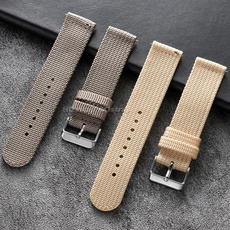 18mm 20mm 22mm 24mm Nylon Watc - Canvas Strap Watch review and price