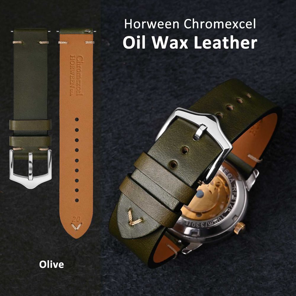 WOCCI Oil Wax Leather Watch St - Leather Strap Quick Release review and price