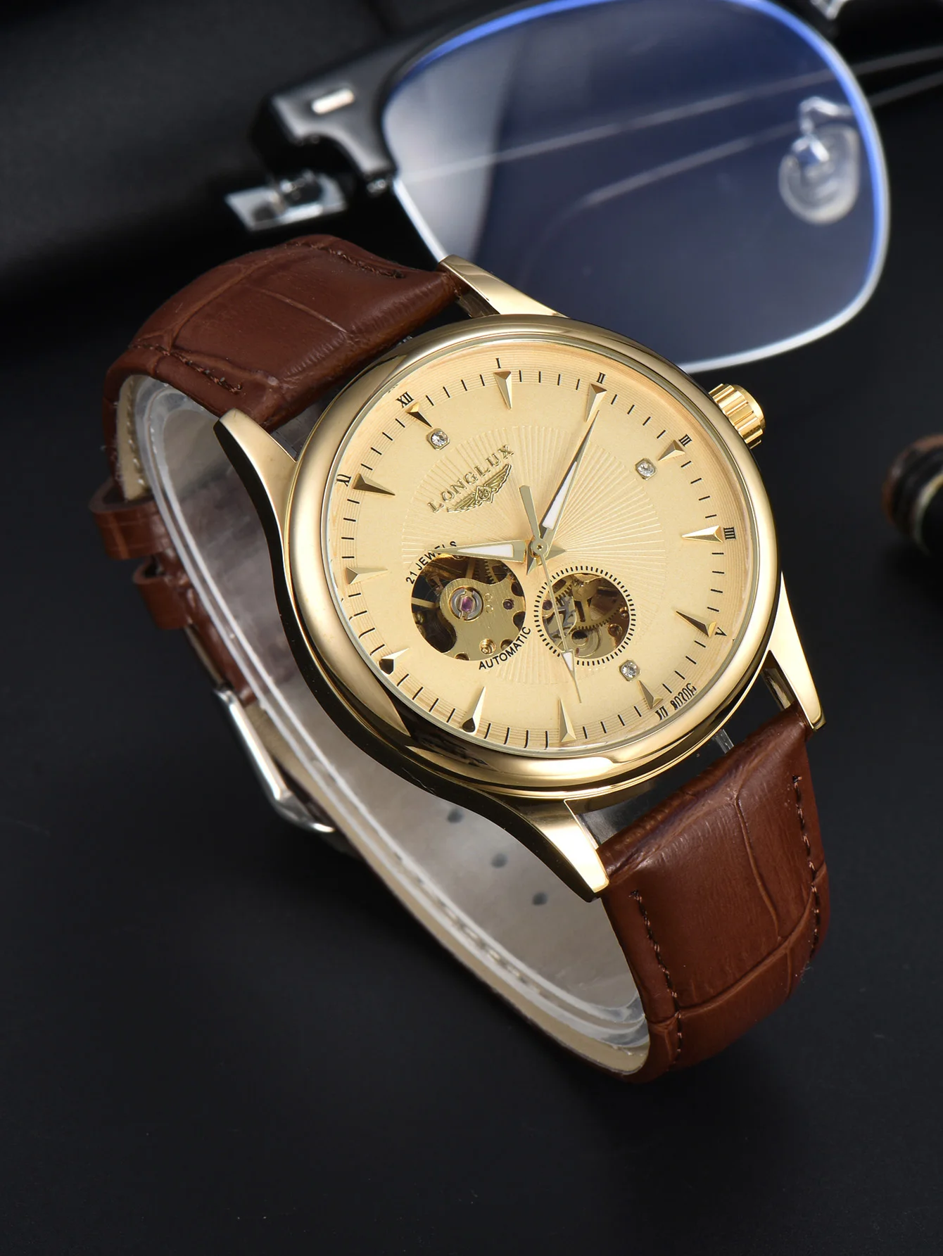LONGLUX Automatic Watch Elegan - Seiko Watch Presage review and price